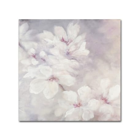 Julia Purinton 'Cherry Blossoms Square' Canvas Art,24x24